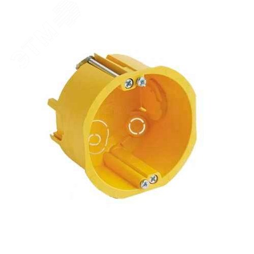 Изображение товара Коробка монтажная Гипрок 68мм металлические лапки (шт)