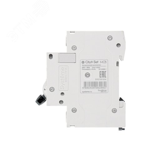 Выключатель автоматический двухполюсный 25А B 4.5kA 230В City9 Set - фото 4