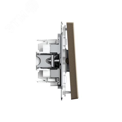 ARTGALLERY Перекрестный ПЕРЕКЛЮЧАТЕЛЬ, 10АХ, механизм, быстрозажимные клеммы, МОККО - фото 3