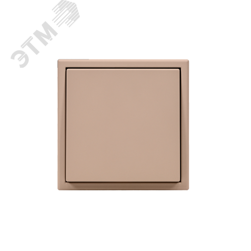 ARTGALLERY 1-клавишный переключатель, сх.6, 10АХ, механизм, песочный - фото 5