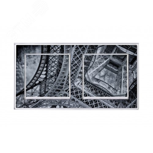 Выключатель одноклавишный ATLASDESIGN Art схема 1 10АХ механизм с возможностью установки            персонального изображения под клавишу - фото 8