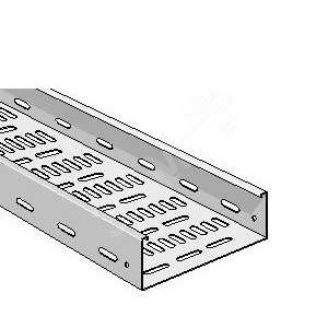 Короб кабельный прямой перфорированный кпп 0 1х0 1 2