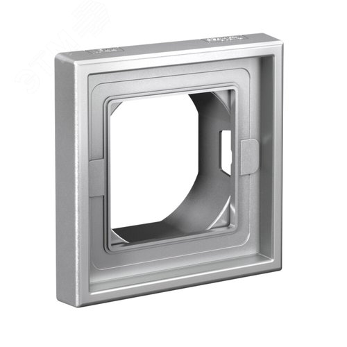 ARTGALLERY рамка 1-постовая IP44,  алюминий - фото 2