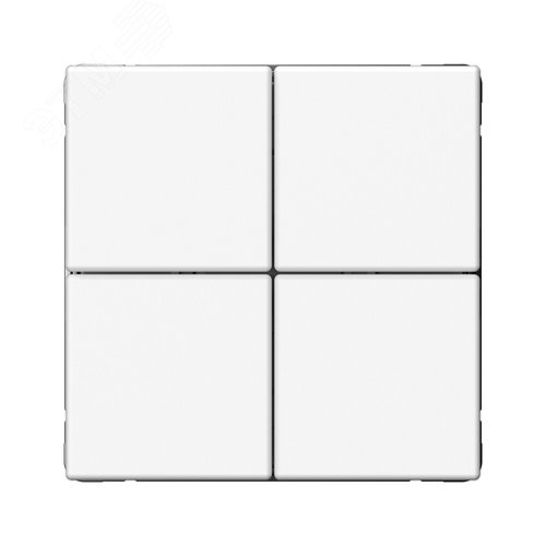 ARTGALLERY 4-клавишный ВЫКЛЮЧАТЕЛЬ СЦЕНАРНЫЙ, сх. 1,  ЛОТОС - фото 1