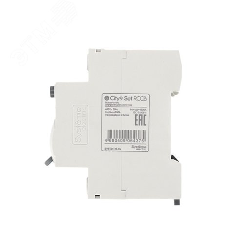 Выключатель дифференциального тока (ВДТ) 63А 4P 100мА Тип-AC 400В City9 Set - фото 4