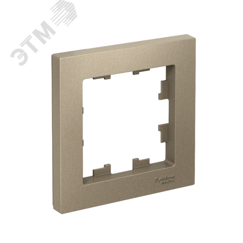 Изображение товара Рамка однопостовая ATLASDESIGN шампань (шт)