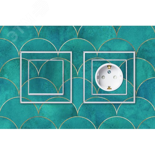 Выключатель одноклавишный ATLASDESIGN Art схема 1 10АХ механизм с возможностью установки            персонального изображения под клавишу - фото 6