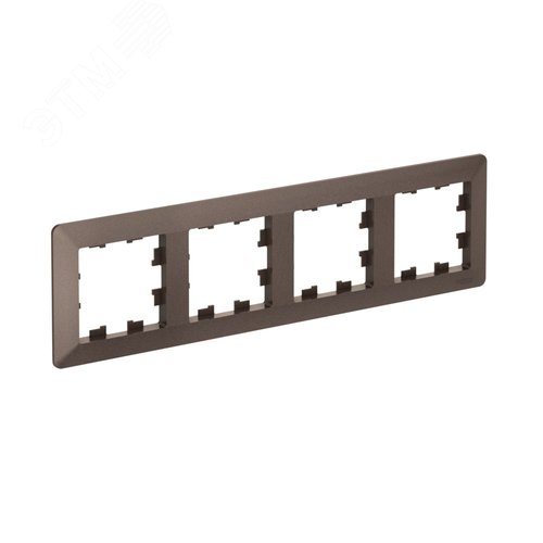 ATLASDESIGN AIR 4-постовая РАМКА, МОККО/дымчатый черный - фото 2