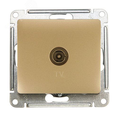 Изображение товара Коннектор GLOSSA TV антенна механизм перламутр (шт)