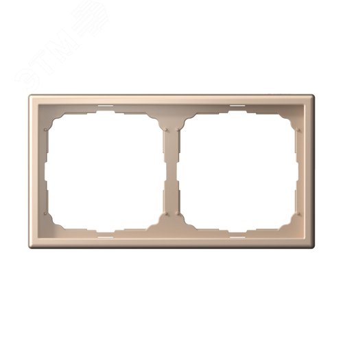ARTGALLERY рамка 2-постовая, универсальная, песочный - фото 1