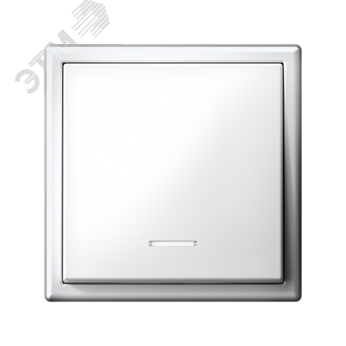 ARTGALLERY 1-клавишный выключатель с подсветкой, сх.1а, 10АХ, механизм, лотос - фото 5