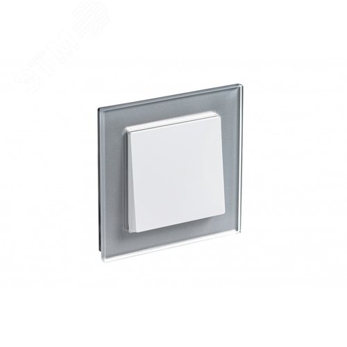 Рамка однопостовая ATLASDESIGN NATURE, ОРГАНИЧЕСКОЕ СТЕКЛО АЛЮМИНИЙ - фото 4