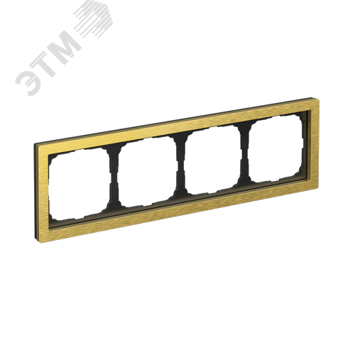 ARTGALLERY PURE 4-постовая РАМКА, МЕТАЛЛ ЗОЛОТО - фото 1