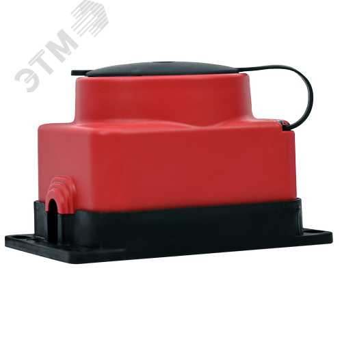 MultiSet Розетка 2К+З открытой установки каучуковая 16А/250В IP44 Красная - фото 3