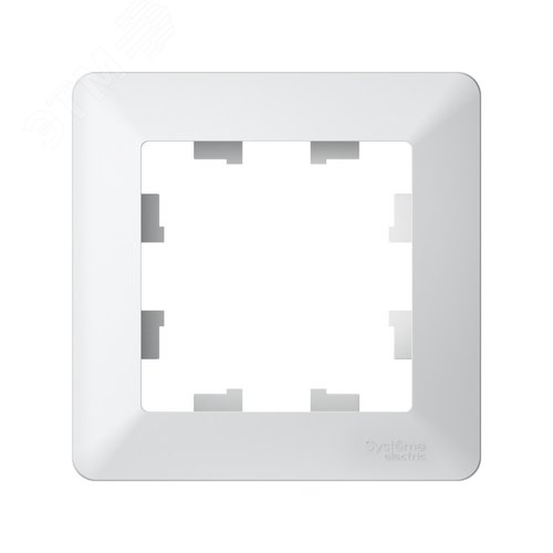 ATLASDESIGN AIR 1-постовая РАМКА, ЛОТОС/дымчатый белый - фото 3