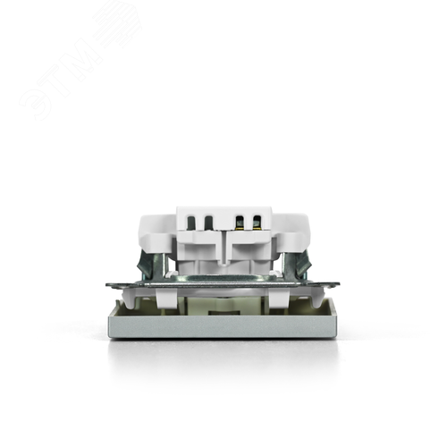 ARTGALLERY 1-клавишный выключатель кнопочный, 10А, механизм, алюминий - фото 10