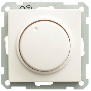 Изображение товара W59 светорегулятор (диммер) поворотный 400Вт 230В механизм СЛОНОВАЯ КОСТЬ (шт)