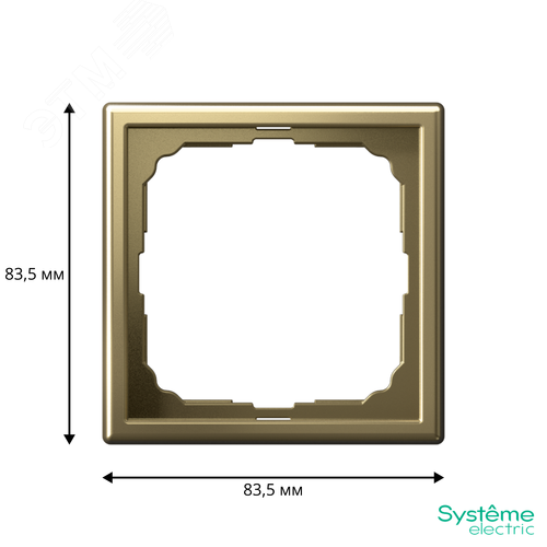 ARTGALLERY рамка 1-постовая, золото - фото 3