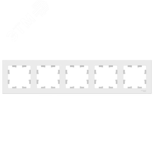 ATLASDESIGN 5-постовая РАМКА, универсальная, ЛОТОС - фото 3