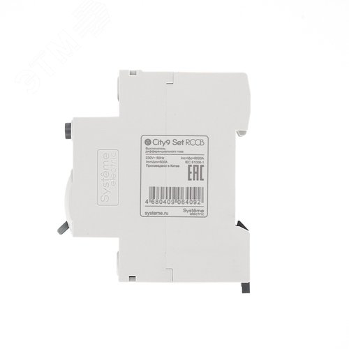 Выключатель дифференциального тока (ВДТ) 25А 2P 30мА Тип-A 230В City9 Set - фото 5