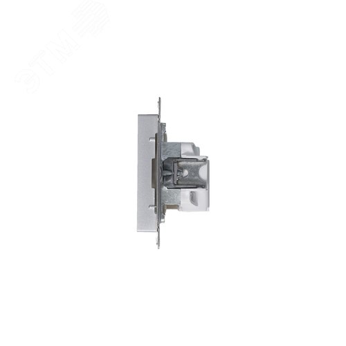 Розетка ATLASDESIGN без заземления 16А механизм алюминий - фото 5