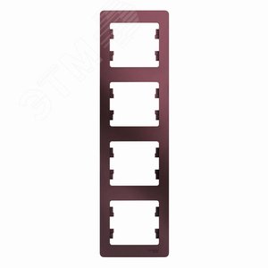 GLOSSA рамка 4-постовая вертикальная баклажановый