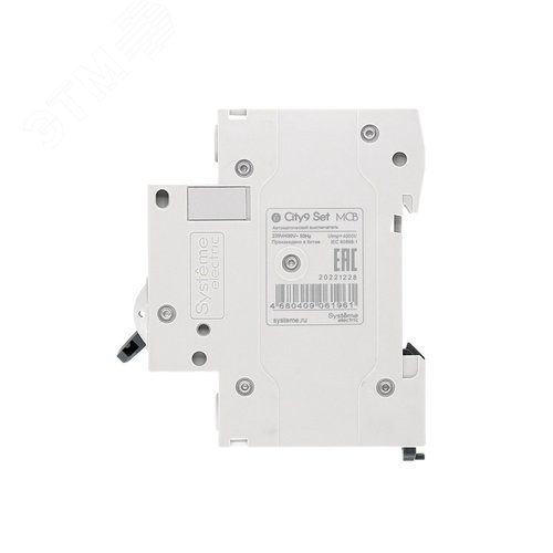 Выключатель автоматический однополюсный 16А С 4.5kA 230В City9 Set - фото 6
