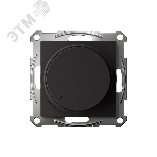 ATLASDESIGN СВЕТОРЕГУЛЯТОР (диммер) повор-нажим, LED, RC, 400Вт, мех., КАРБОН - фото 2