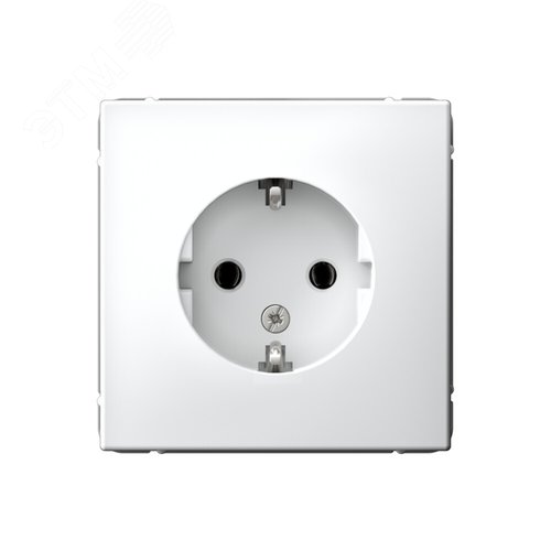 Изображение товара ARTGALLERY розетка с заземлением, 16А, механизм, белый (шт)