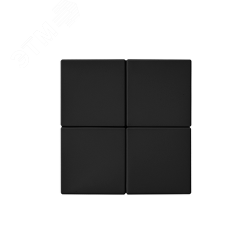 ARTGALLERY 4-клавишный ВЫКЛЮЧАТЕЛЬ СЦЕНАРНЫЙ, сх. 1,  КАРБОН - фото 3