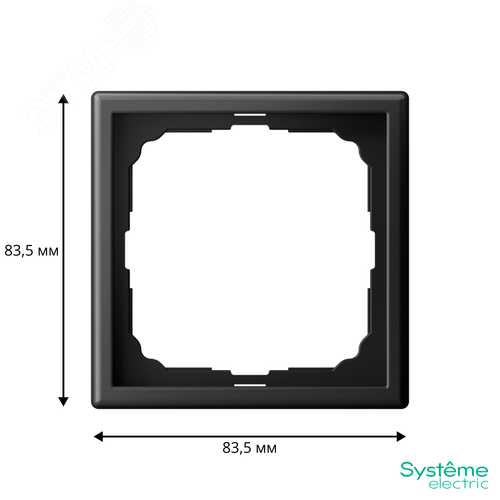 ARTGALLERY рамка 1-постовая, базальт - фото 3