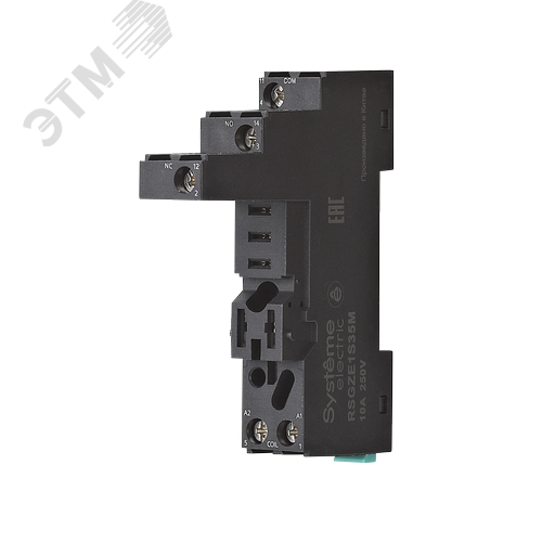 Изображение товара Разъем модульный 1СО для промежуточного реле 1СО скоба (без реле) (шт)