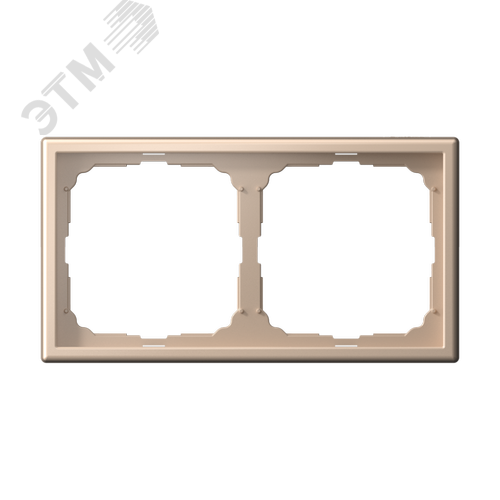 ARTGALLERY рамка 2-постовая, универсальная, песочный - фото 2