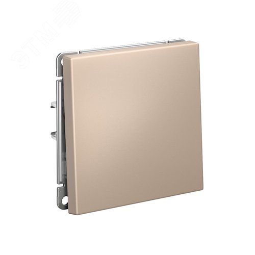 ARTGALLERY 1-клавишный ПЕРЕКЛЮЧАТЕЛЬ, 10АХ, механизм, быстрозажимные клеммы, ПЕСОЧНЫЙ - фото 4