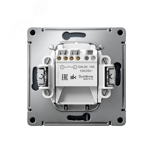 ARTGALLERY ВЫКЛЮЧАТЕЛЬ карточный 10А, без задержки времени, быстр.клемм., ГРИФЕЛЬ - фото 2