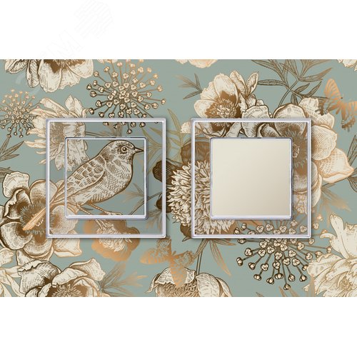 Выключатель одноклавишный ATLASDESIGN Art схема 1 10АХ механизм с возможностью установки            персонального изображения под клавишу - фото 2