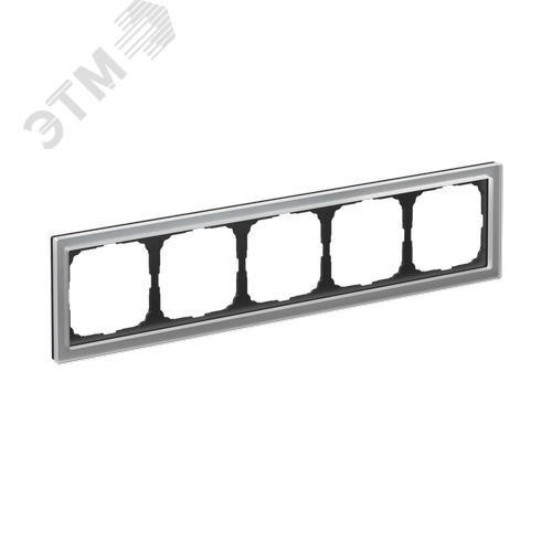 ARTGALLERY PURE 5-постовая РАМКА, ОРГАНИЧЕСКОЕ СТЕКЛО АЛЮМИНИЙ - фото 1