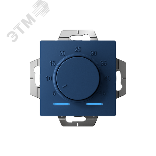 ATLASDESIGN ТЕРМОСТАТ электрон. теплого пола с датчиком, 10A, механизм, АКВАМАРИН - фото 2