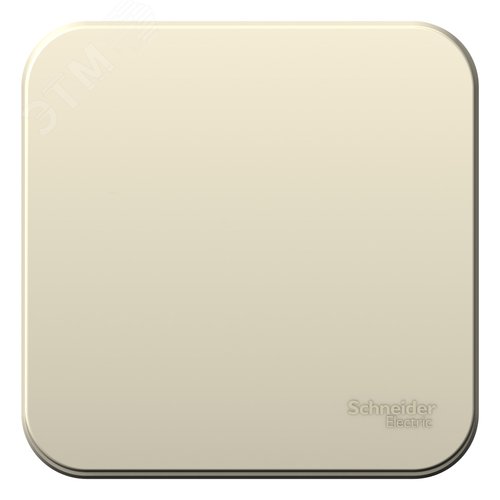 Переключатель BLANCA одноклавишный наружный (схема 6) с изоляционной пластиной 10а 250b молочный - фото 3