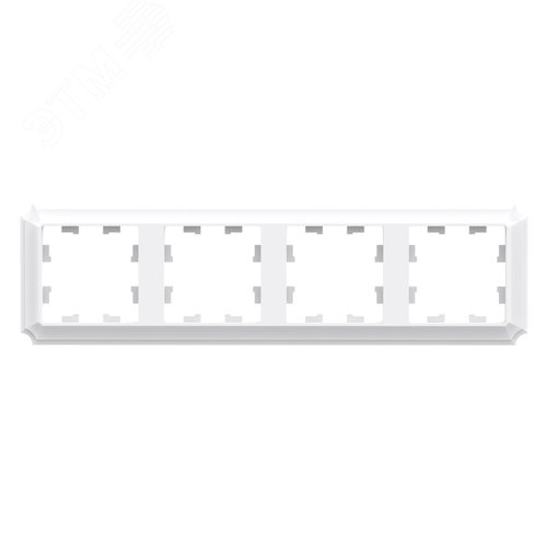 ATLASDESIGN ANTIQUE 4-постовая рамка, универсальная, ЛОТОС - фото 3