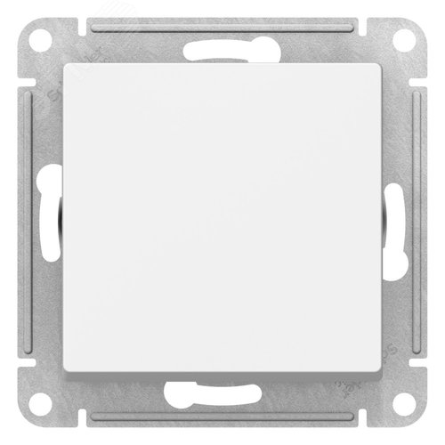 ATLASDESIGN 1-клавишный ПЕРЕКЛЮЧАТЕЛЬ, сх.6, 10АХ, механизм, ЛОТОС - фото 3