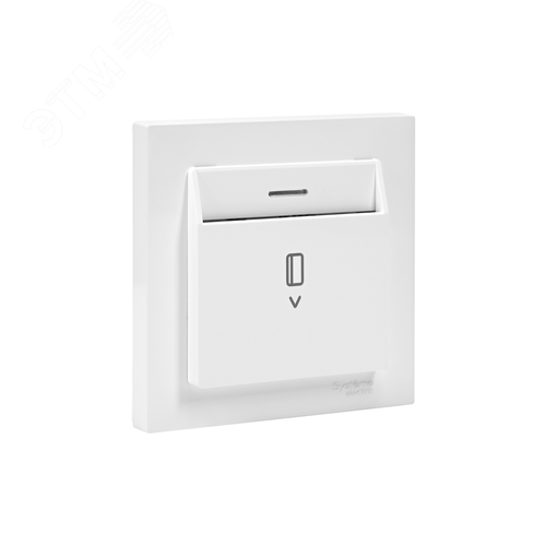 ATLASDESIGN ВЫКЛЮЧАТЕЛЬ карточный с подсветкой, 10А, без задержки отключения, механизм, БЕЛЫЙ - фото 10