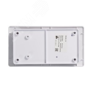 Блок: розетка + выключатель трехклавишный белый GSL000176 Systeme Electric - 6