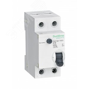 Выключатель автоматический дифференциального тока (АВДТ) 1P+N С 10А 4.5kA 10мА Тип-A 230В City9 Set