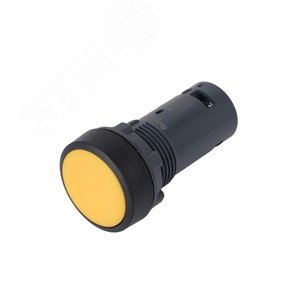 Изображение товара Кнопка SB7 моноблочная 22мм черная с возвратом, пластик, 1НО, IP65 (шт)