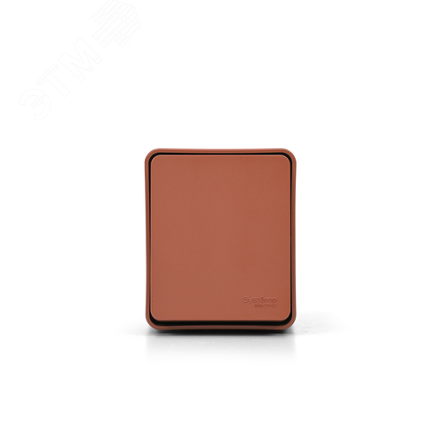 AtlasDesign PROFI IP54 О/У 1-клавишный ПЕРЕКЛЮЧАТЕЛЬ 10 АХ, ТЕРРАКОТОВЫЙ - фото 5