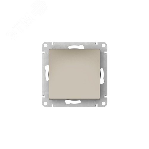 ATLASDESIGN Перекрестный ПЕРЕКЛЮЧАТЕЛЬ, сх.7, 10АХ, быстрозажимные клеммы, ШАМПАНЬ - фото 2