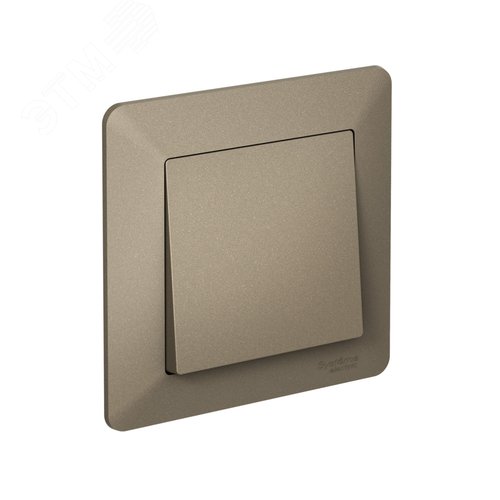 ATLASDESIGN AIR 1-постовая РАМКА, ШАМПАНЬ/дымчатый черный - фото 2