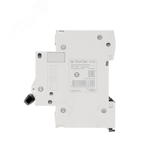 Выключатель автоматический четырехполюсный 16А B 4.5kA 400В City9 Set - фото 4
