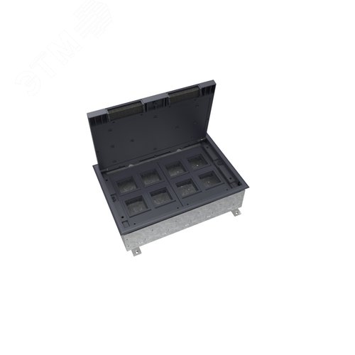 Изображение товара Люк MultiDeS на 16 модулей IP40 для бетонных полов с монтажной коробкой тип MDK10 (шт)